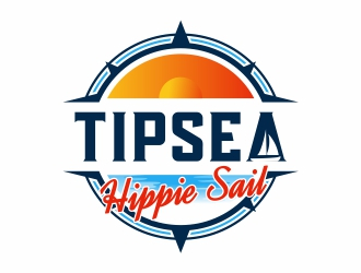 Tipsea Hippie Sail logo design by Mardhi