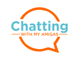 Chatting with My Amigas logo design by qqdesigns