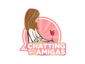 Chatting with My Amigas logo design by IrvanB