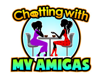 Chatting with My Amigas logo design by uttam