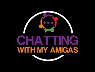 Chatting with My Amigas logo design by yondi