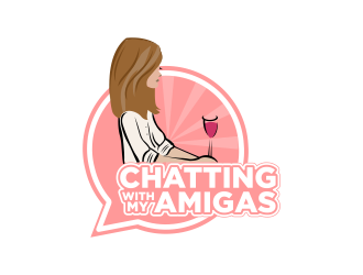 Chatting with My Amigas logo design by IrvanB