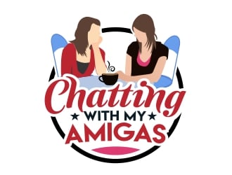 Chatting with My Amigas logo design by AnandArts