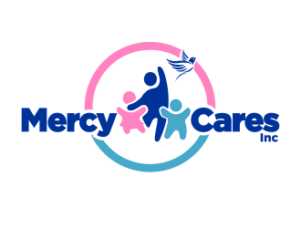 Mercy Cares Inc logo design by M J