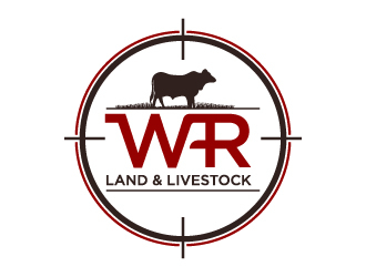 WAR Land And Livestock  logo design by MUSANG