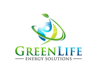 GreenLife Energy Solutions  logo design by pixalrahul
