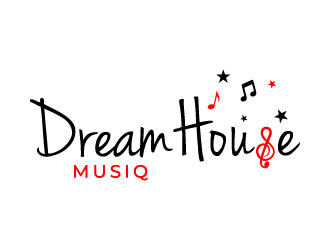 DreamHouse Musiq logo design by MonkDesign