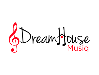 DreamHouse Musiq logo design by bismillah