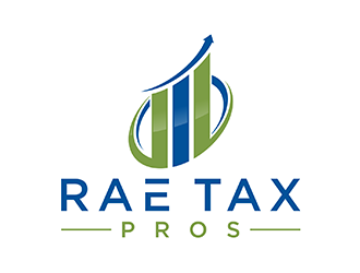 Rae Tax Pros logo design by ndaru