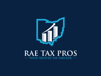 Rae Tax Pros logo design by DeyXyner