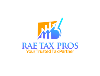 Rae Tax Pros logo design by M J