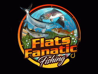 Flats Fanatic Fishing  logo design by Bananalicious
