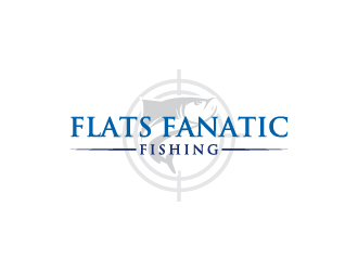 Flats Fanatic Fishing  logo design by Creativeminds