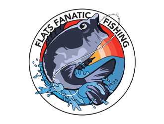 Flats Fanatic Fishing  logo design by Harshal