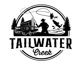 Tailwater Creek logo design by SOLARFLARE