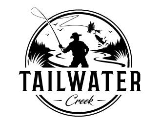 Tailwater Creek logo design by SOLARFLARE