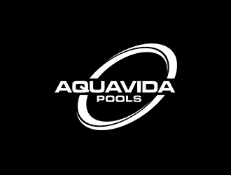 AquaVida Pools logo design by Edi Mustofa