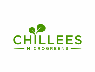 ChilLees Microgreens logo design by christabel