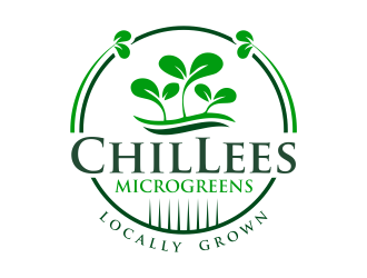 ChilLees Microgreens logo design by ingepro