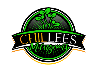 ChilLees Microgreens logo design by serprimero