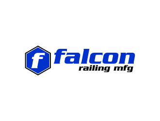 Falcon Railing Mfg. logo design by Kruger