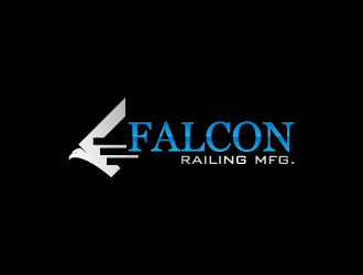 Falcon Railing Mfg. logo design by fastsev