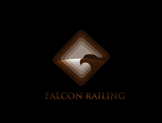 Falcon Railing Mfg. logo design by samuraiXcreations