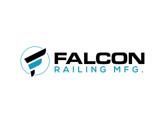Falcon Railing Mfg. logo design by ingepro
