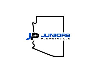 Juniors Plumbing LLC logo design by haidar