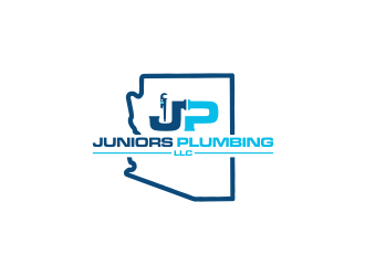 Juniors Plumbing LLC logo design by Sheilla