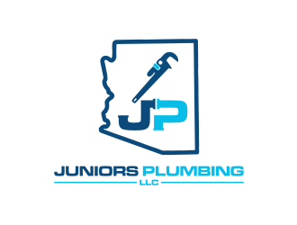 Juniors Plumbing LLC logo design by Sheilla