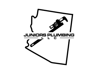 Juniors Plumbing LLC logo design by oke2angconcept