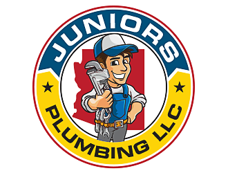 Juniors Plumbing LLC logo design by scriotx