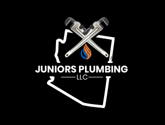 Juniors Plumbing LLC logo design by drifelm