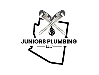 Juniors Plumbing LLC logo design by drifelm