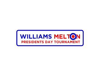Williams Melton Presidents Day Tournament  logo design by oke2angconcept