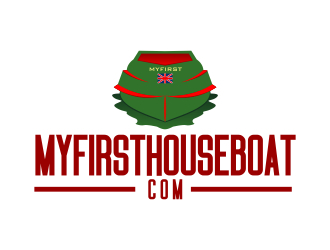 myfirsthouseboat.com logo design by naldart
