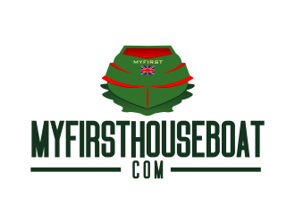 myfirsthouseboat.com logo design by naldart