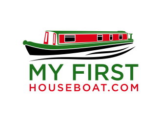 myfirsthouseboat.com logo design by GassPoll