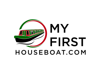 myfirsthouseboat.com logo design by GassPoll