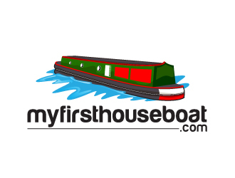 myfirsthouseboat.com logo design by bezalel