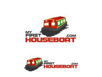 myfirsthouseboat.com logo design by fawadyk
