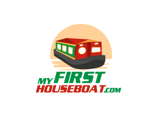 myfirsthouseboat.com logo design by fawadyk