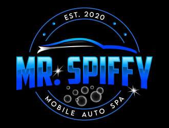 Mr. Spiffy Mobile Auto Spa logo design by ingepro