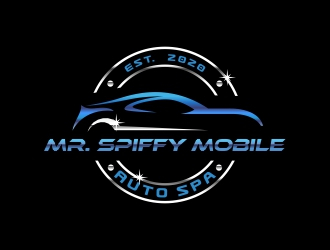 Mr. Spiffy Mobile Auto Spa logo design by DMC_Studio