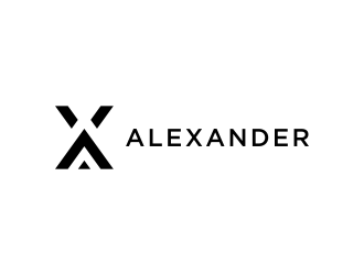 Alexander logo design by GassPoll