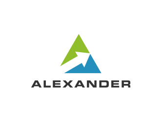 Alexander logo design by GemahRipah