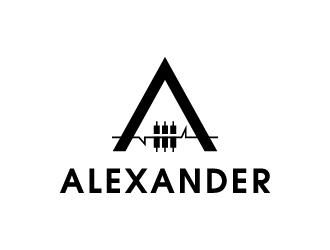 Alexander logo design by gateout