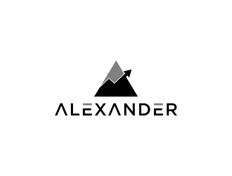Alexander logo design by Barkah
