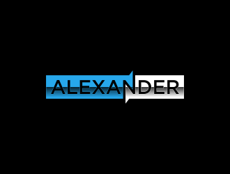 Alexander logo design by Walv